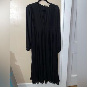 Michael Kors Pleated Midi Dress